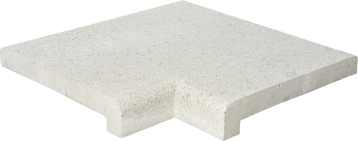 Scandi Roc Athen randtegel - Off White - Hoek