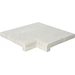 Scandi Roc Athen randtegel - Off White - Hoek