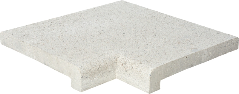 Scandi Roc Athen randtegel - Off White - Hoek