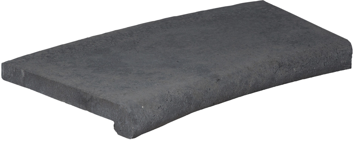 Scandi Roc Nevada randtegel - Antracit Black - Radius