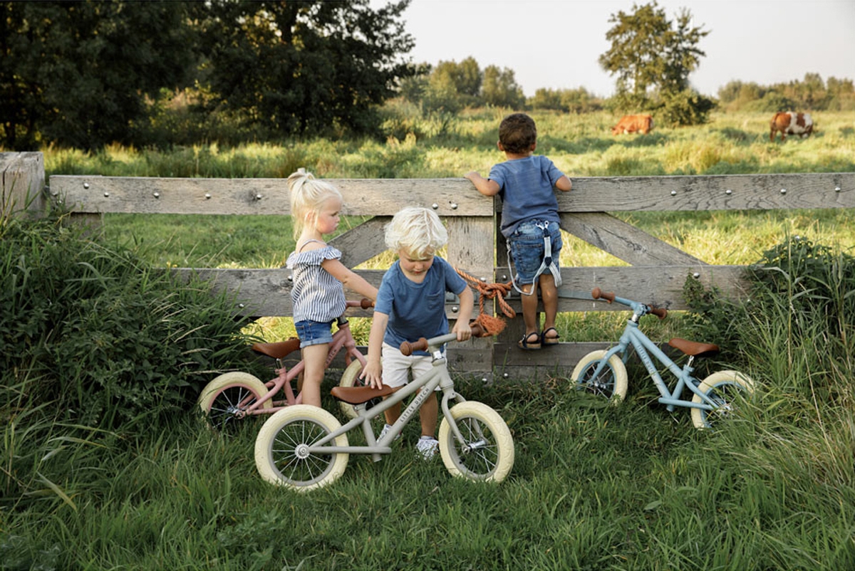 Little Dutch loopfiets - Mat groen