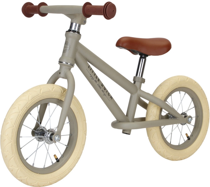 Little Dutch loopfiets - Mat groen