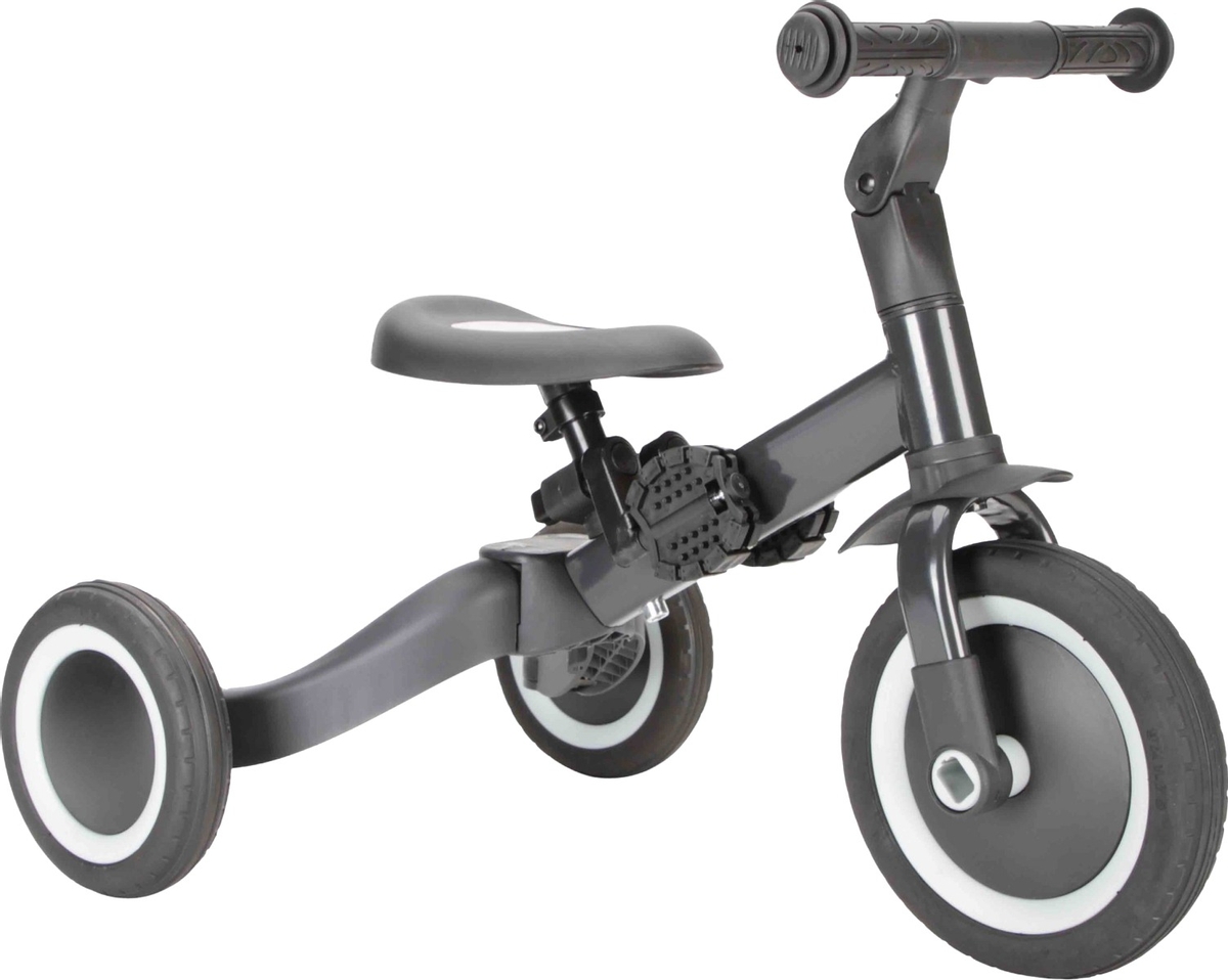 Topmark KAYA 4 in 1 loopfiets - Antraciet
