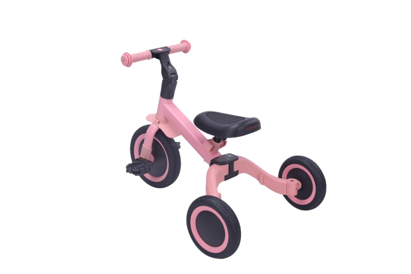 Topmark KAYA driewieler en loopfiets - Roze