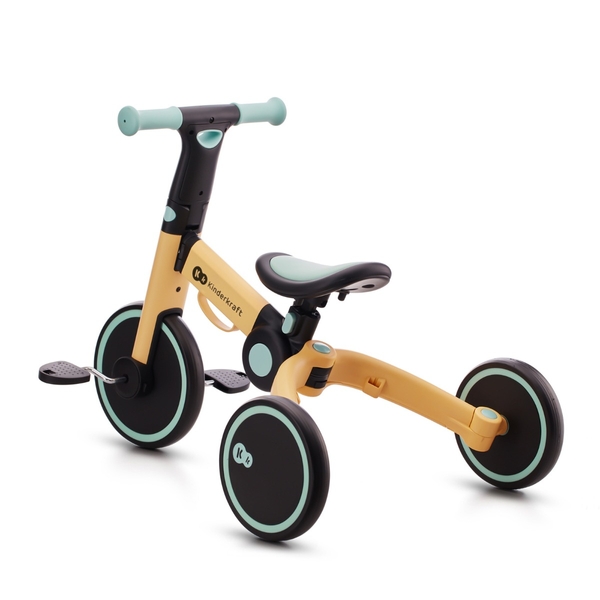 thumbnail image 2 of Kinderkraft 4TRIKE 3-in-1 Foldable Trike - Balance Bike & Push Toy For Kids 12 Months To 5 Years, Lightweight 2 of 13