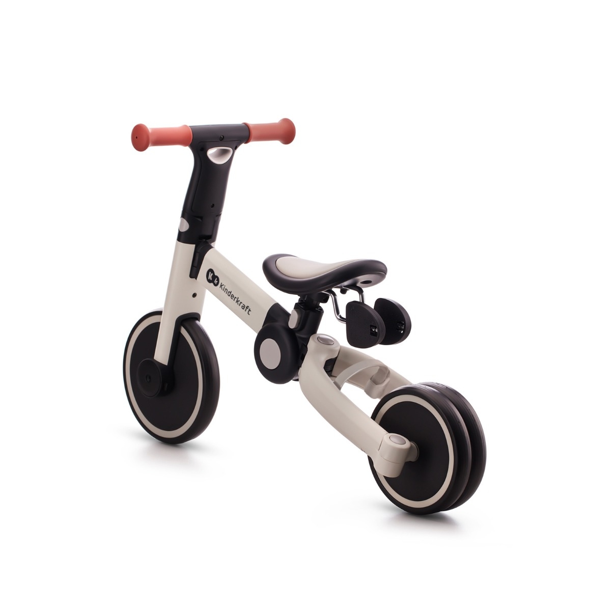 Kinderkraft 4Trike driewieler loopfiets - Grijs