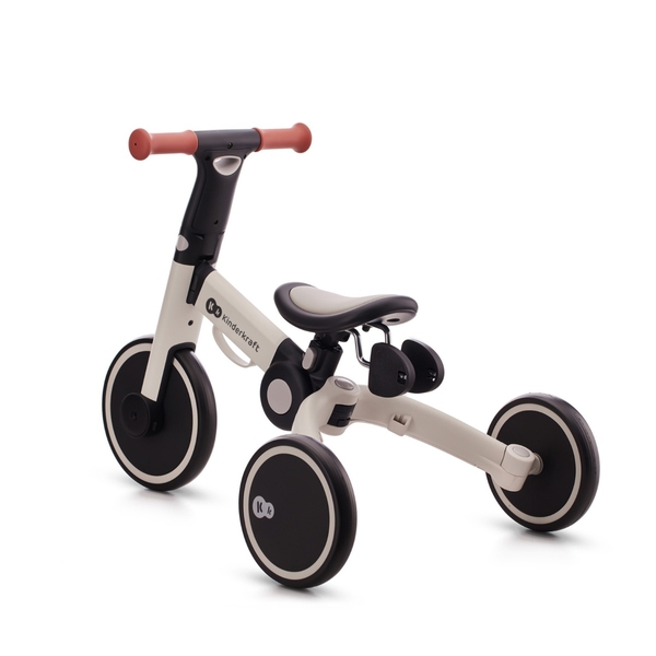 Kinderkraft 4Trike driewieler loopfiets - Grijs