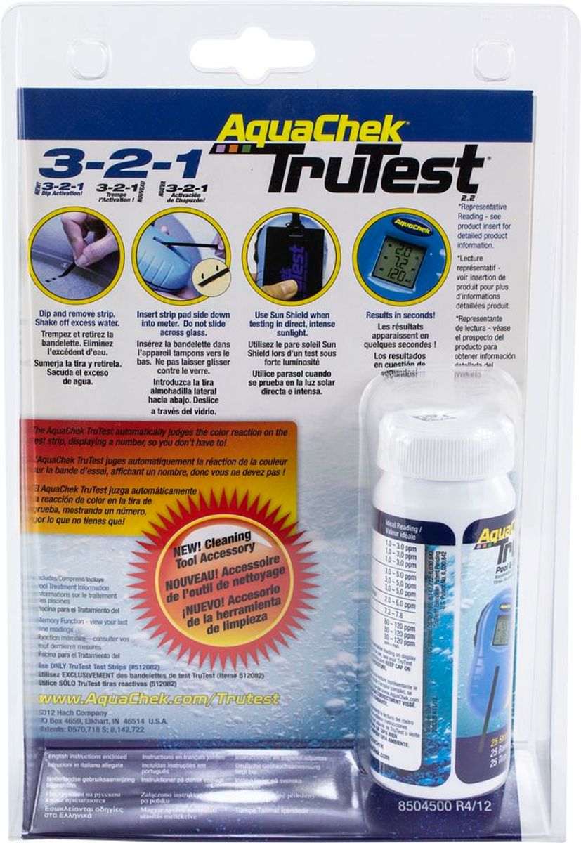 Aquachek TruTest (automatische chloor- en pH-tester)