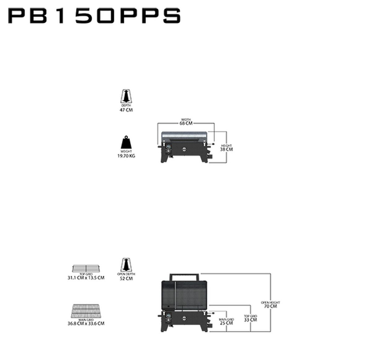 Pit Boss Navigator 150 pellet grill barbecue