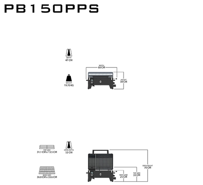 Pit Boss Navigator 150 pellet grill barbecue