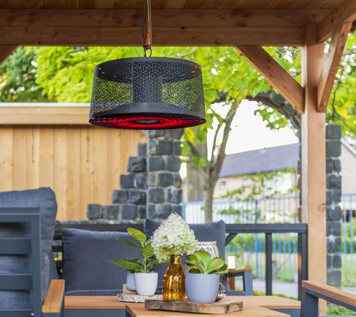 Sunred Smart Heater Moderna Artix Ultra Hanging 2000 - Grijs