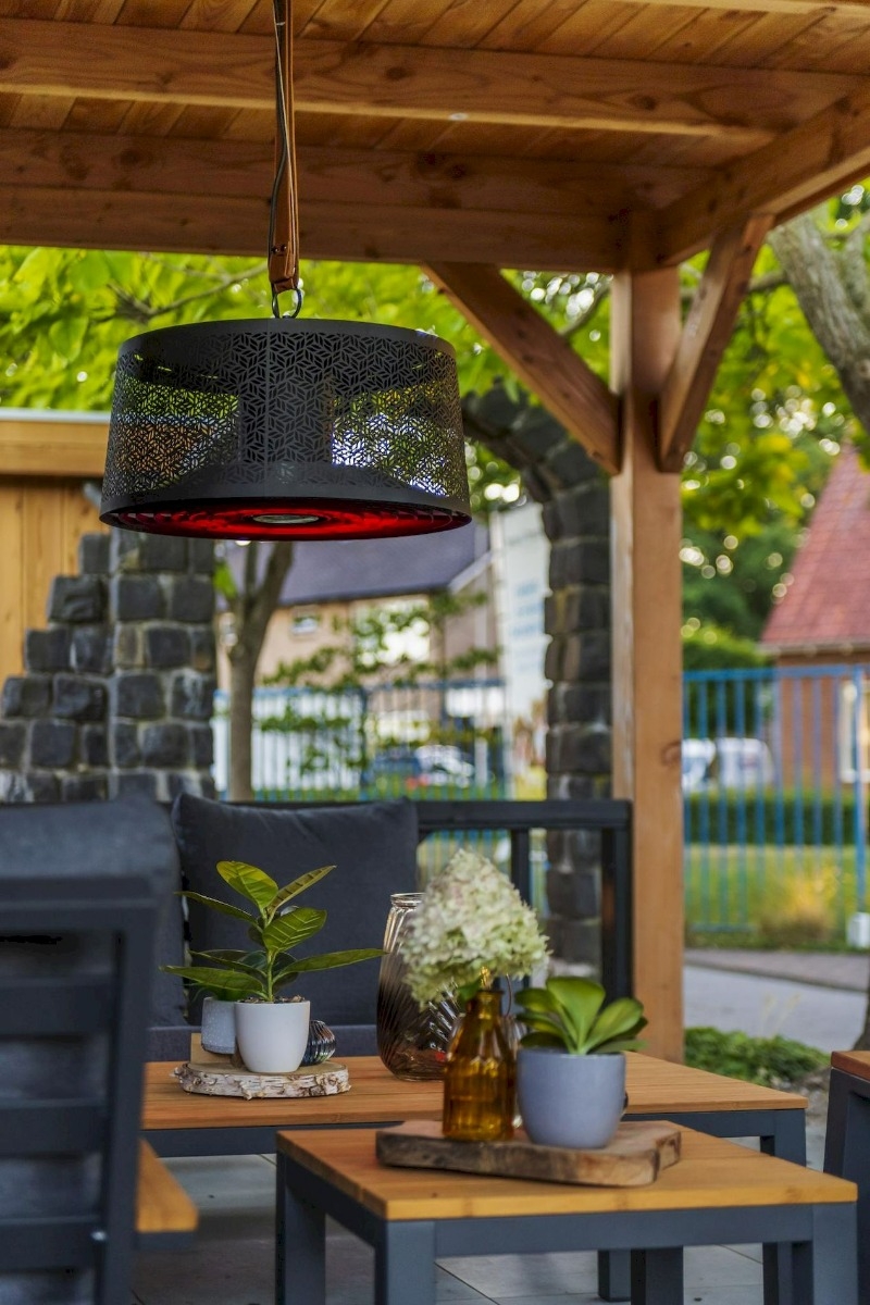 Sunred Smart Heater Moderna Artix Ultra Hanging 2000 - Grijs