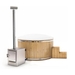 Houtgestookte hottub Extern - 4-6 personen - Wit
