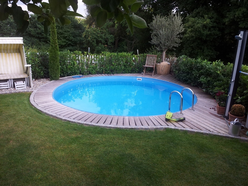 Ibiza Metalen zwembad Ø4,00 x 150 cm (incl. uitsparingen voor skimmer/inspuiter)