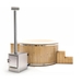 Houtgestookte hottub Extern met filteraansluiting - 6-8 personen - Wit
