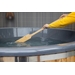 Houtgestookte hottub Extern met filteraansluiting - 6-8 personen - Grijs - Peddel