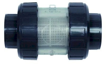 Vuilfilter met kunststof filterbuis - 50 mm