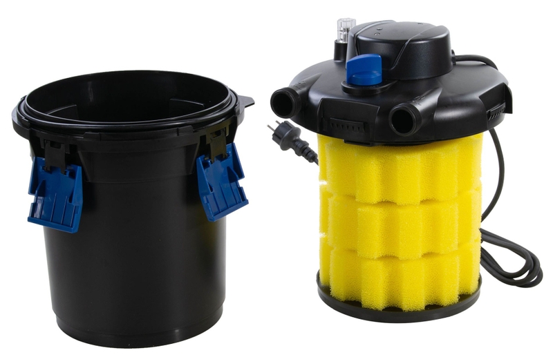 Aquaforte GPF-1500 drukfilter filterschuim binnenzijde