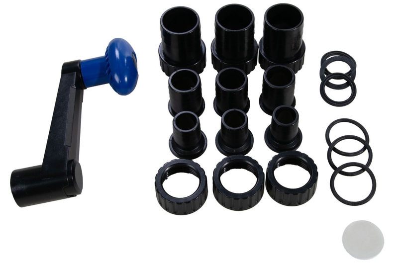 Aquaforte GPF-2500 drukfilter accessoires ingezoomd