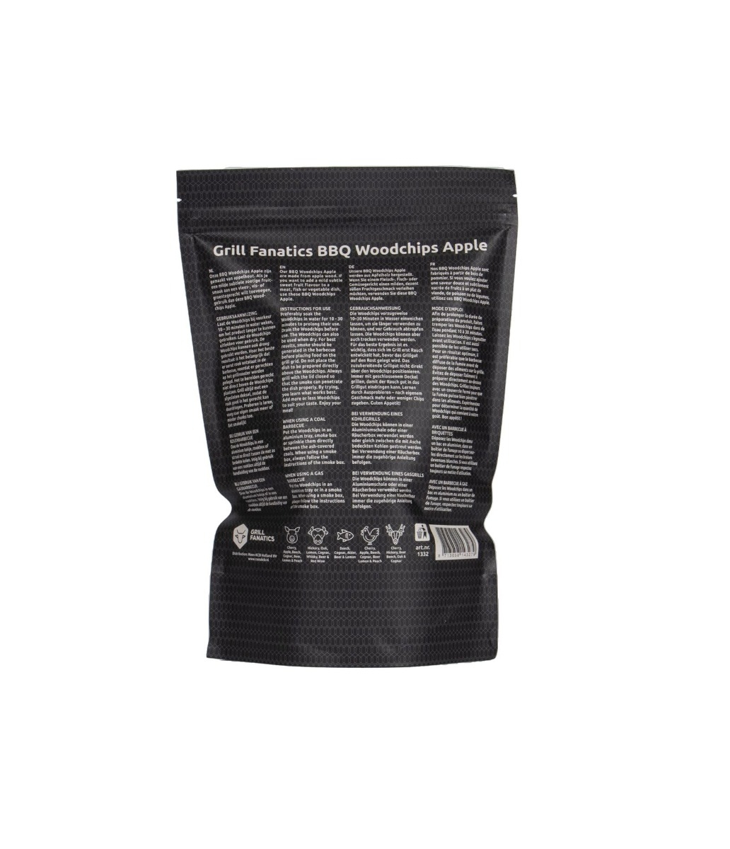 Grill Fanatics rookhout chips - Apple