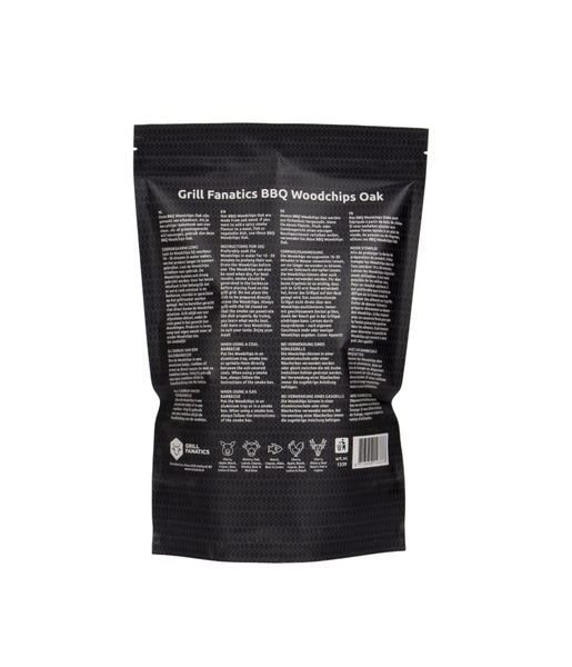 Grill Fanatics rookhout chips - Oak