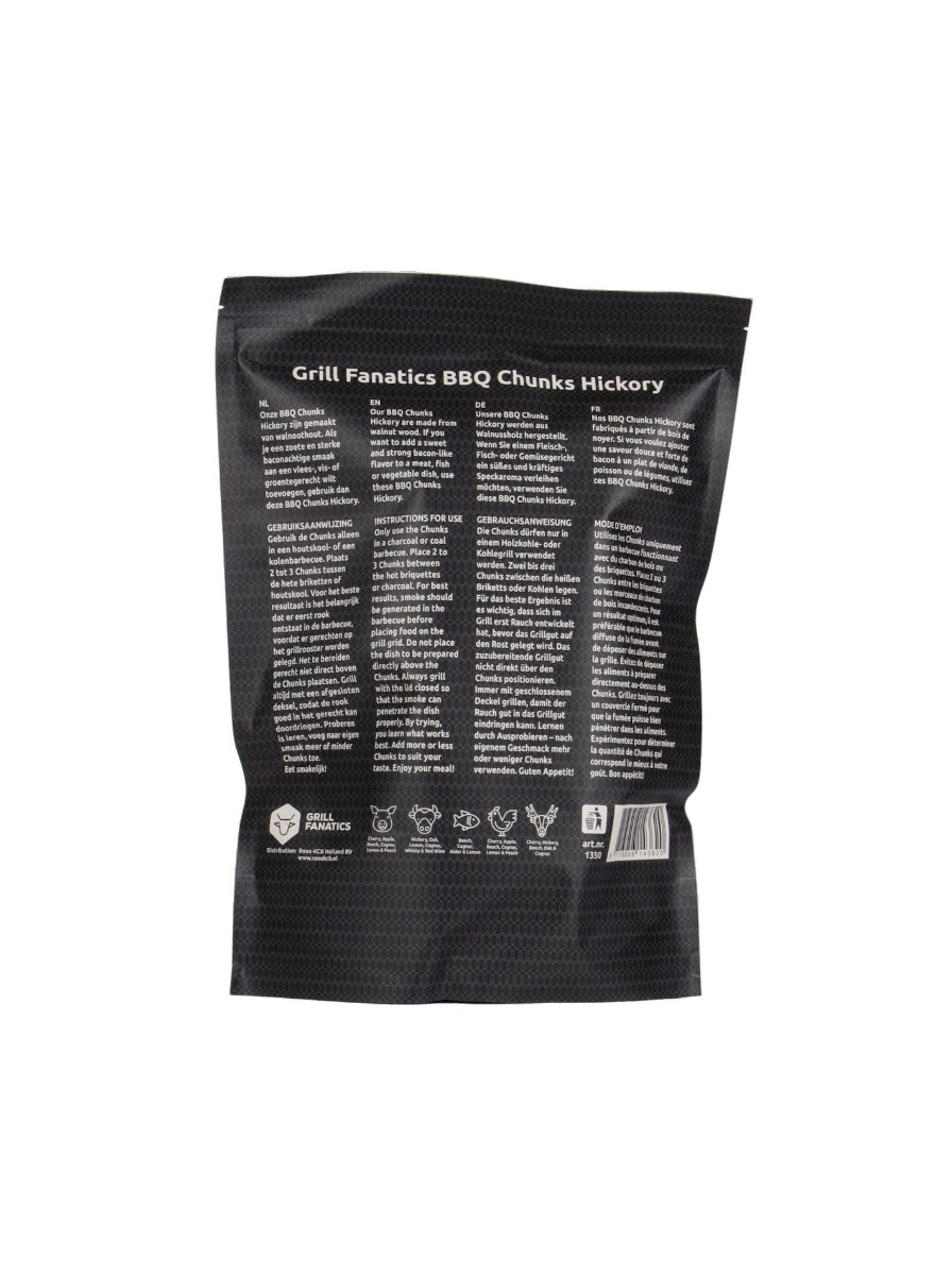 Grill Fanatics rookhout chunks - Hickory