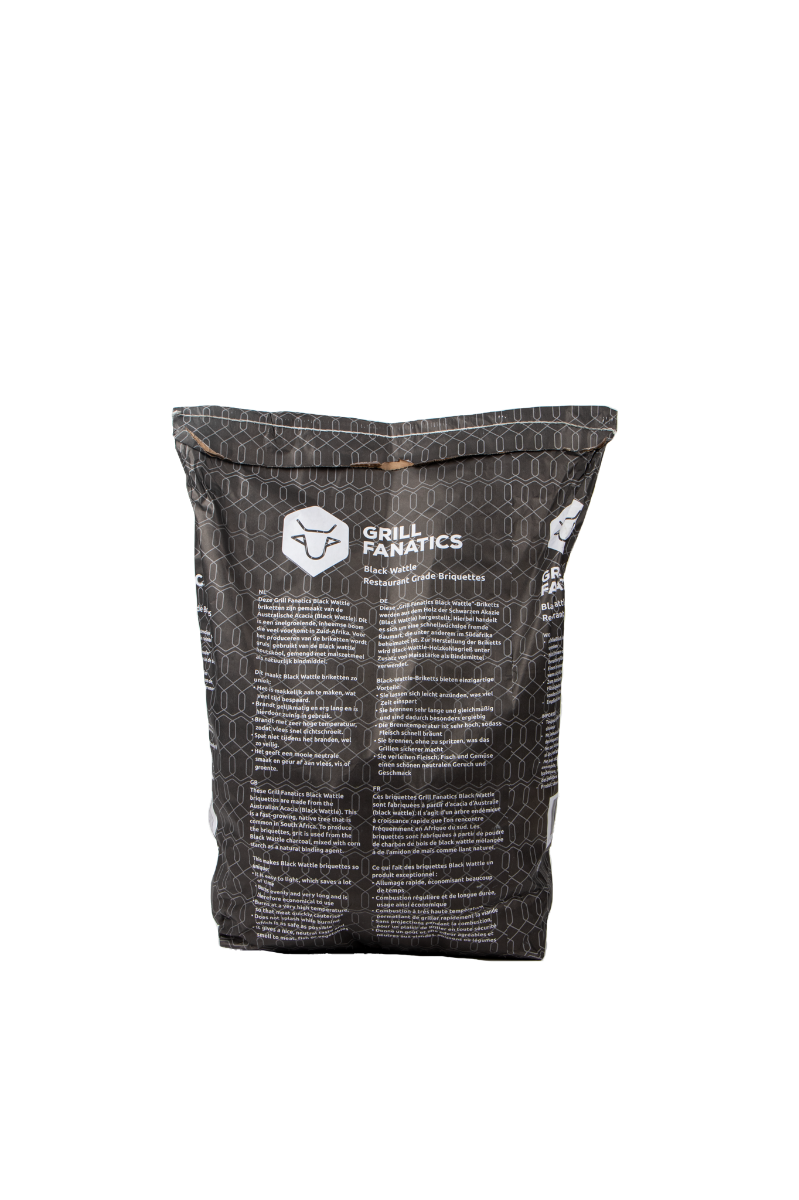 Grill Fanatics Black wattle houtskool - 10 kg
