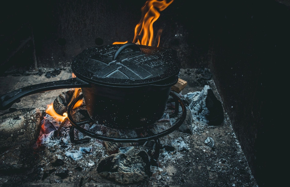 The Windmill gietijzeren sauspan