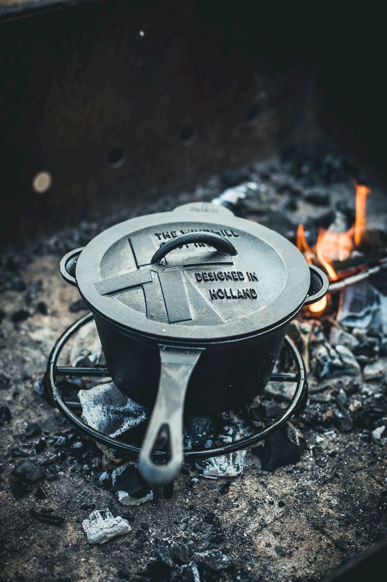 The Windmill gietijzeren sauspan