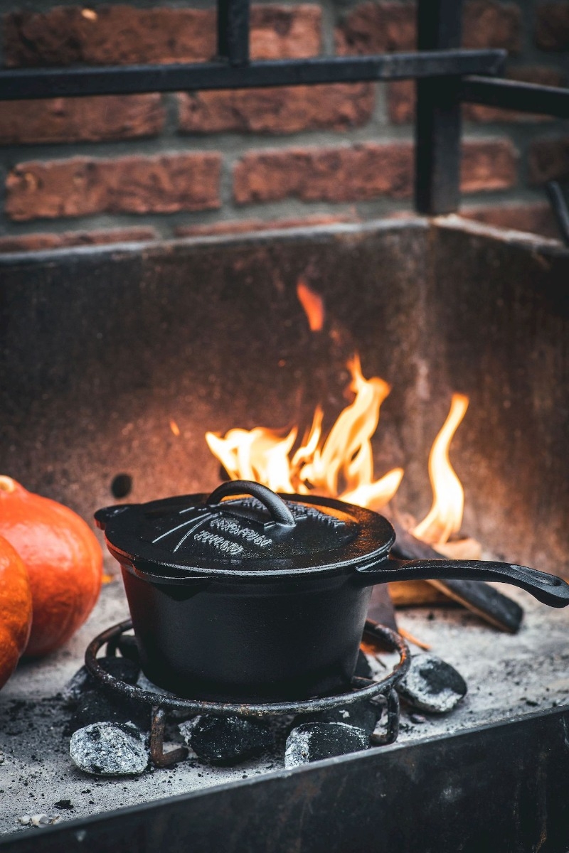 The Windmill gietijzeren sauspan