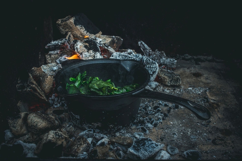 The Windmill gietijzeren sauspan