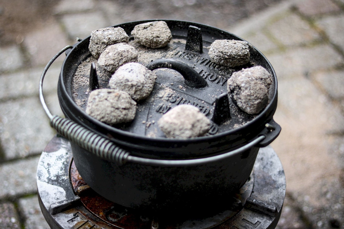 The Windmill Dutch Oven met pootjes - 3,8 liter