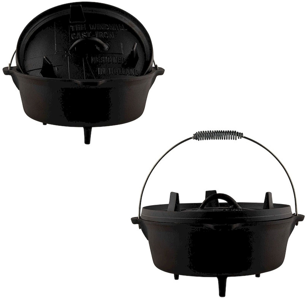 The Windmill Dutch Oven met pootjes - 5,9 liter