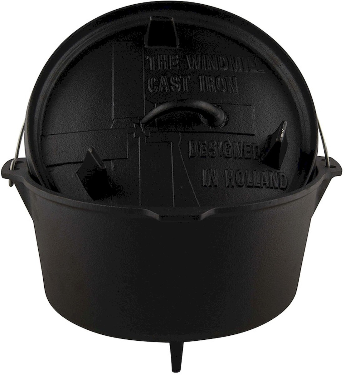 The Windmill Dutch Oven met pootjes - 8,5 liter