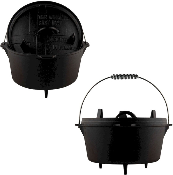 The Windmill Dutch Oven met pootjes - 8,5 liter