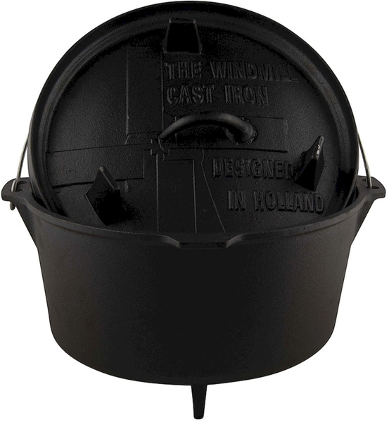The Windmill Dutch Oven met pootjes - 8,5 liter