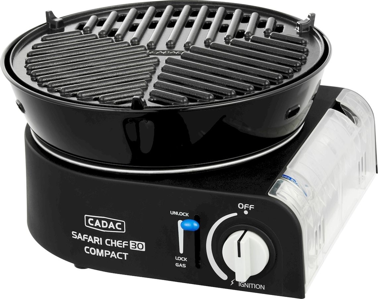 CADAC Safari Chef Compact lite gasbarbecue - Starterspakket