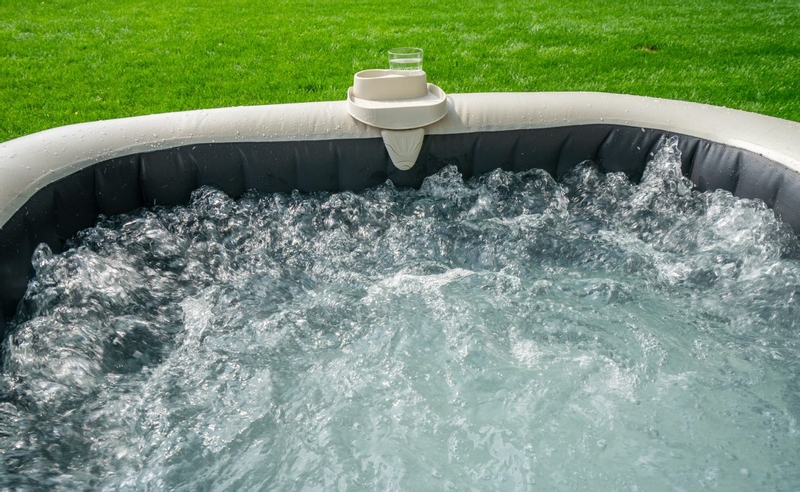 Intex Pure Spa Greystone Deluxe opblaasbare spa - 4 persoons