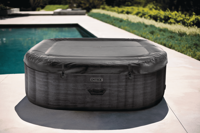 Intex Pure Spa Greystone Deluxe opblaasbare spa - 4 persoons