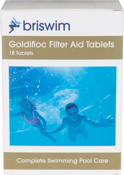 Briswim Goldifloc vlokmiddel - 18 tabletten