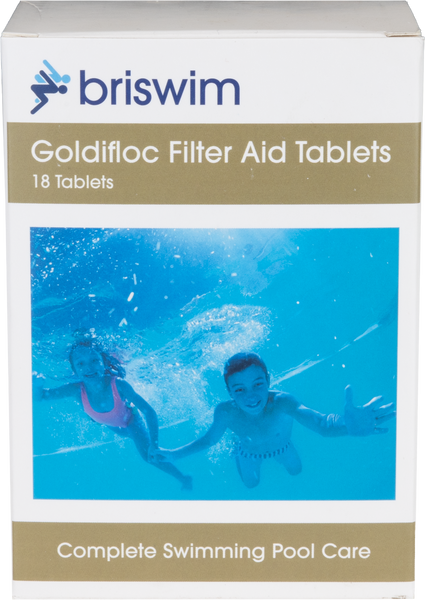Briswim Goldifloc vlokmiddel - 18 tabletten
