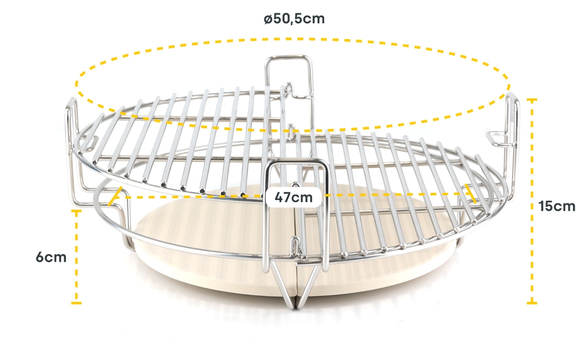 BASTE multilevel systeem met maten in cm