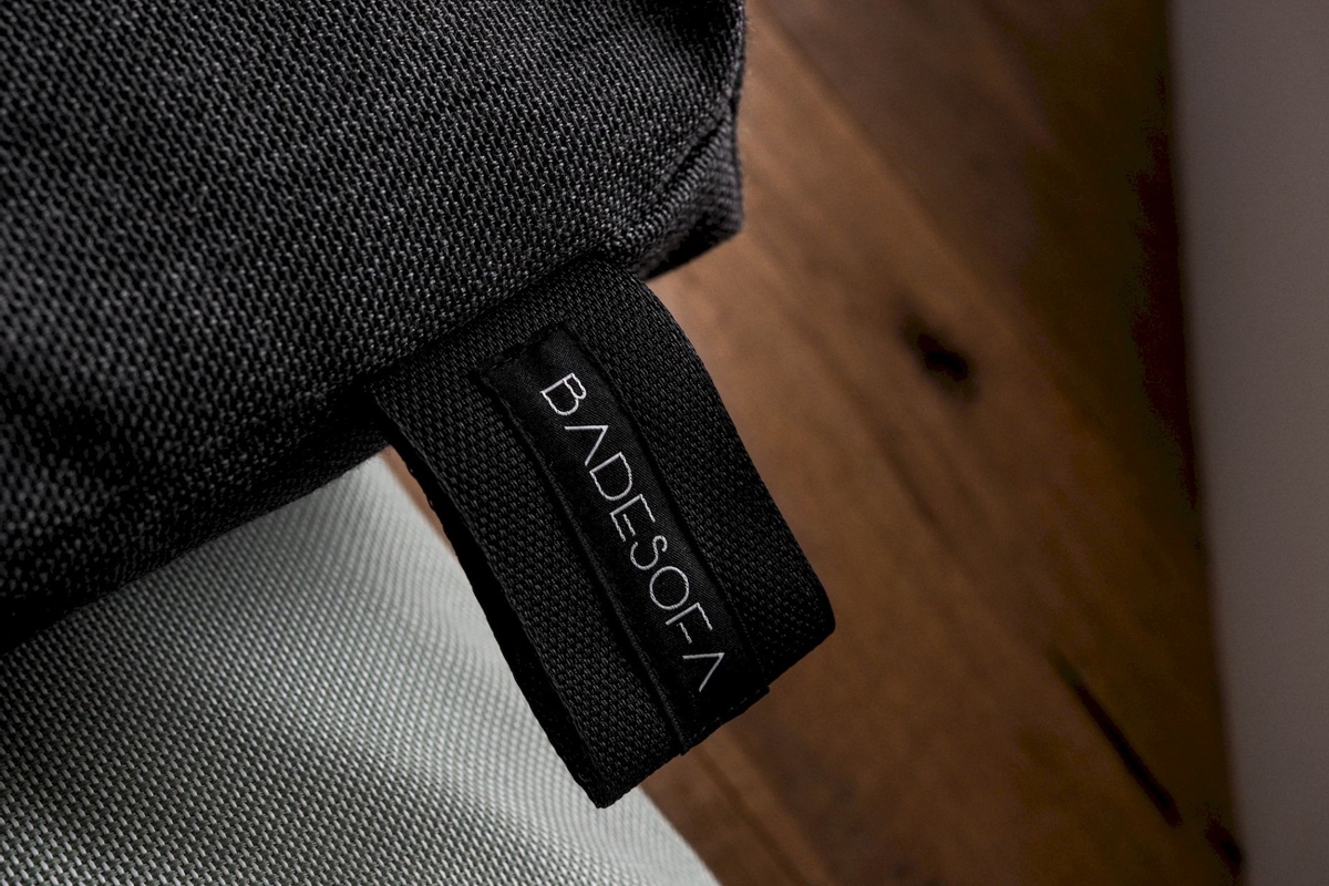 Badesofa zitkussen - Antraciet