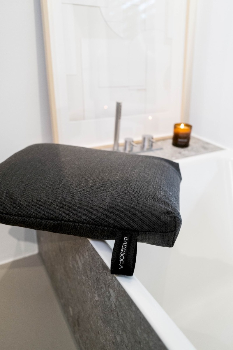 Badesofa zitkussen - Antraciet