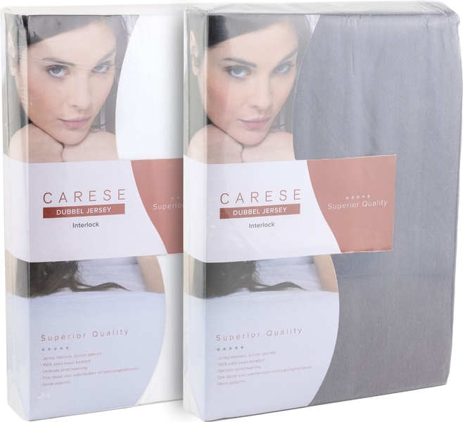 Toppy luchtbedhoes antraciet - 200/210 x 160 x 30 cm