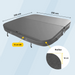 W'eau spa cover 230 x 230cm radius 18cm