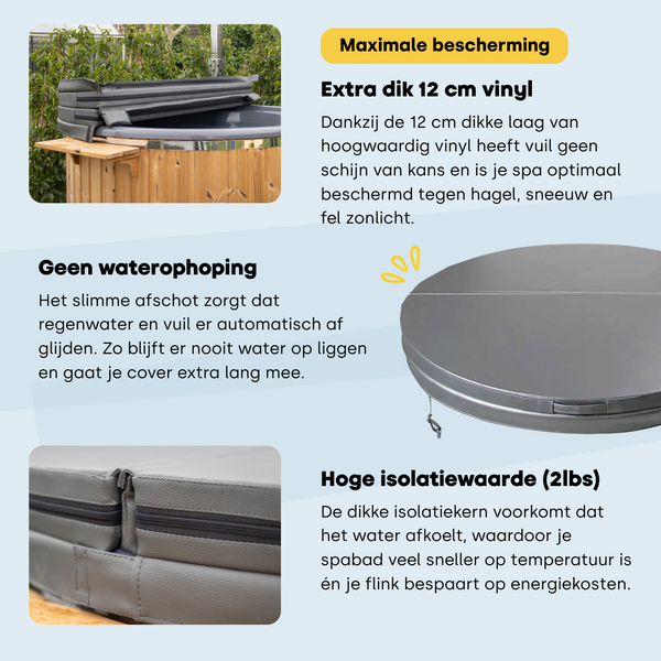W'eau spa cover ø200 cm