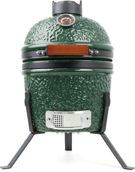 BASTE kamado barbecue 13 inch - Groen - met heat deflector
