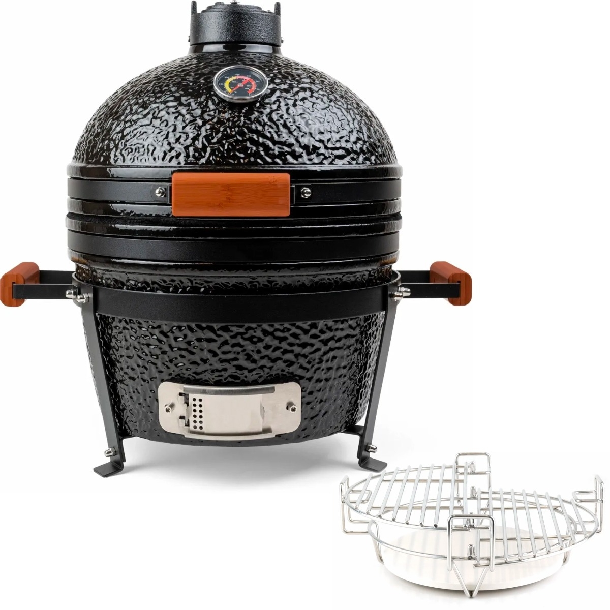 Kamado barbecue 16 inch - met plate setter

