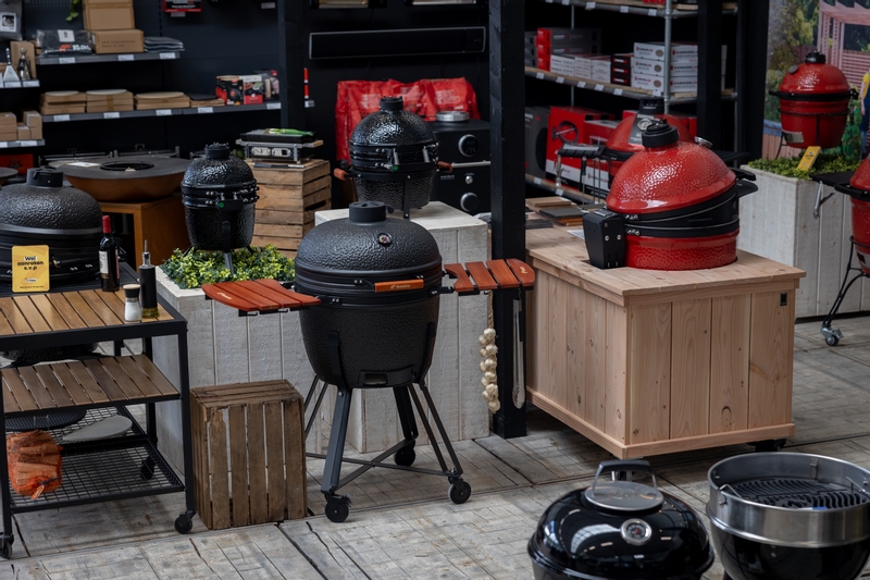 BASTE Kamado bbq XL - 23,5 inch - Complete set